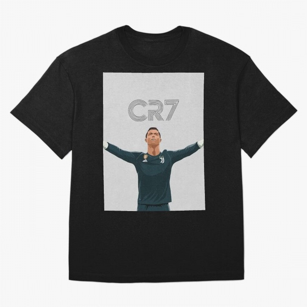 Cristiano Ronaldo CR7 Juventus T-shirt Design Oversized T-Shirt Relive Legendary Nights from FIFA World Cup 2026 Featuring Haaland and Mbappe, Portugal Energy, Vintage Soccer Flavor, Modern Football Stars, National Flags and Final Night Emotion;