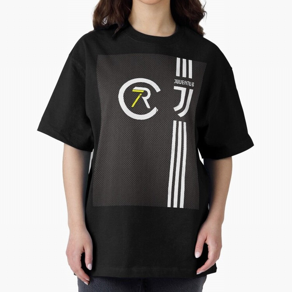 C. Ronaldo 7 Oversized T-Shirt Stand Out with Spirit from FIFA World Cup 2026 USA Canada Mexico Spirit, with Argentina and Brazil, Haaland, Global Supporter Spirit, Legendary Goals, National Colors and Tournament Celebration; Perfect for Fans,