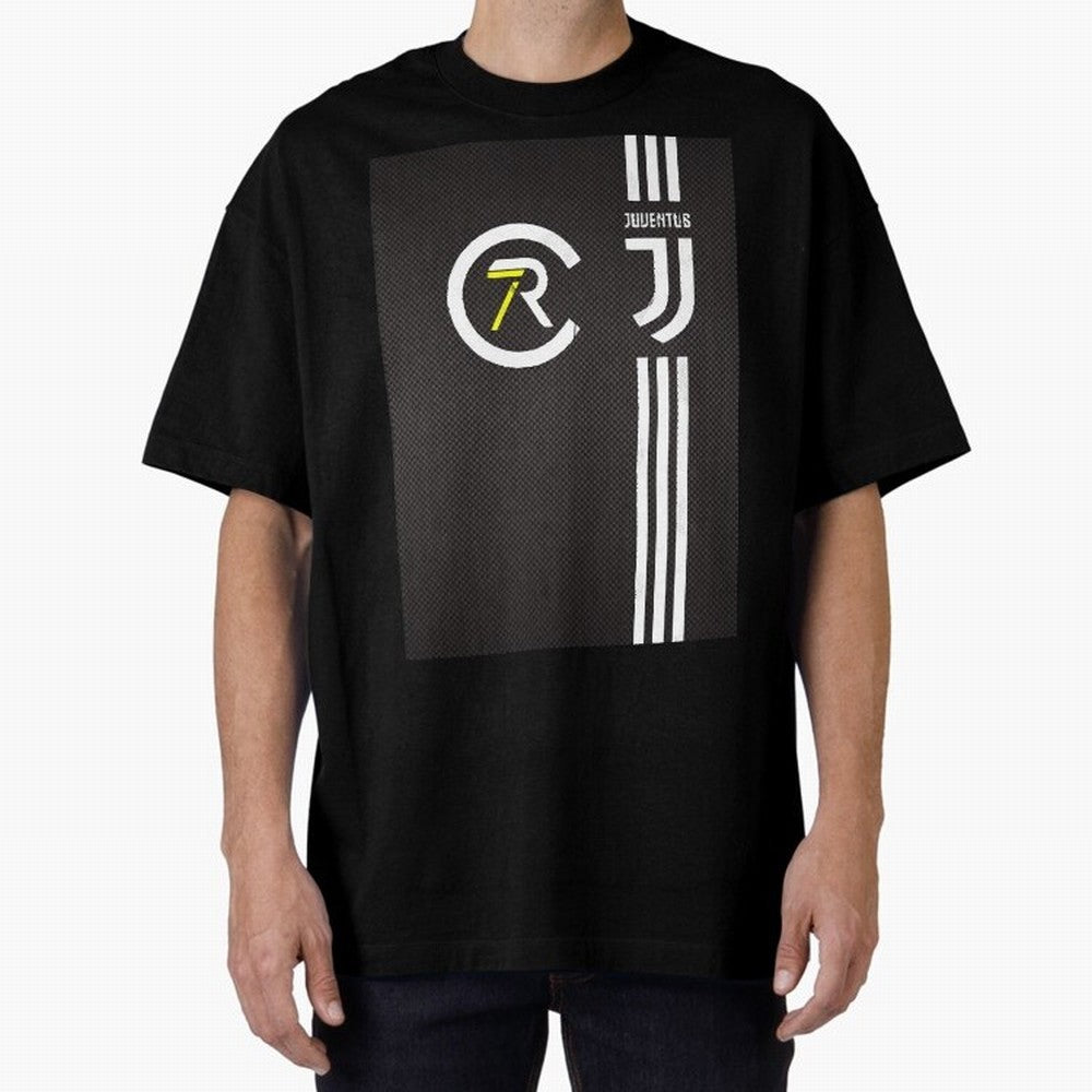 C. Ronaldo 7 Oversized T-Shirt Stand Out with Spirit from FIFA World Cup 2026 USA Canada Mexico Spirit, with Argentina and Brazil, Haaland, Global Supporter Spirit, Legendary Goals, National Colors and Tournament Celebration; Perfect for Fans,