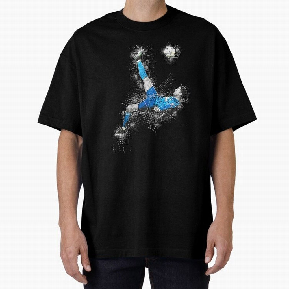 Cristiano Ronaldo Oversized T-Shirt Honor the Beautiful Game during FIFA World Cup 2026 for Fans of Messi, CR7 and Mbappe and Germany, Bringing Stadium Chants, National Pride, Trophy Dreams and Unforgettable Football Memories; Ideal for Football