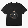 Siuuu CR7 funny Oversized T-Shirt Celebrate FIFA World Cup 2026 USA Canada Mexico for Fans of Messi and Cristiano Ronaldo and Argentina and Brazil, Bringing Football Passion, Legendary Performances, Festival Vibes and Supporter Community; Made for