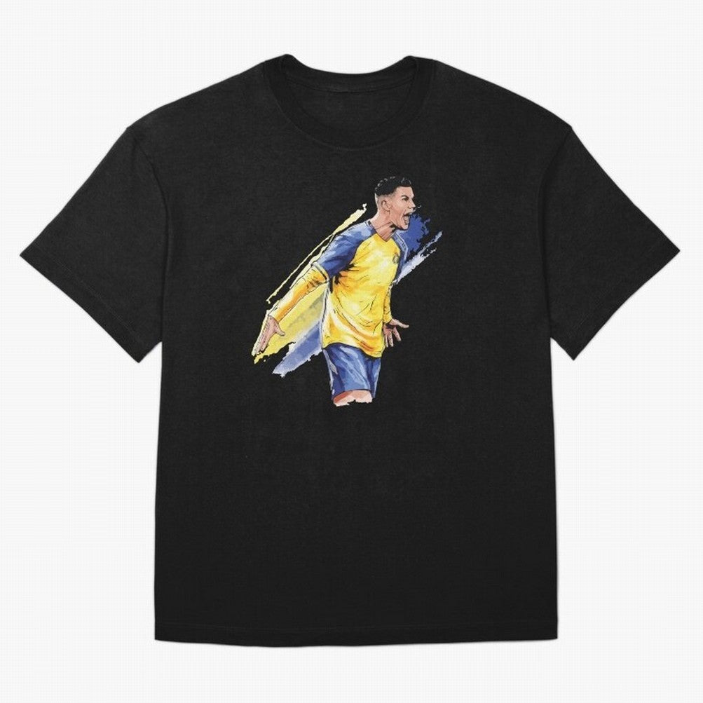 Ronaldo Al-Nassr 2022 Oversized T-Shirt Step into Global Football Passion for FIFA World Cup 2026 USA Canada Mexico, Filled with Neymar, Haaland and Cristiano Ronaldo, Netherlands, Match Day Excitement, Supporter Culture, Golden Goals and Global