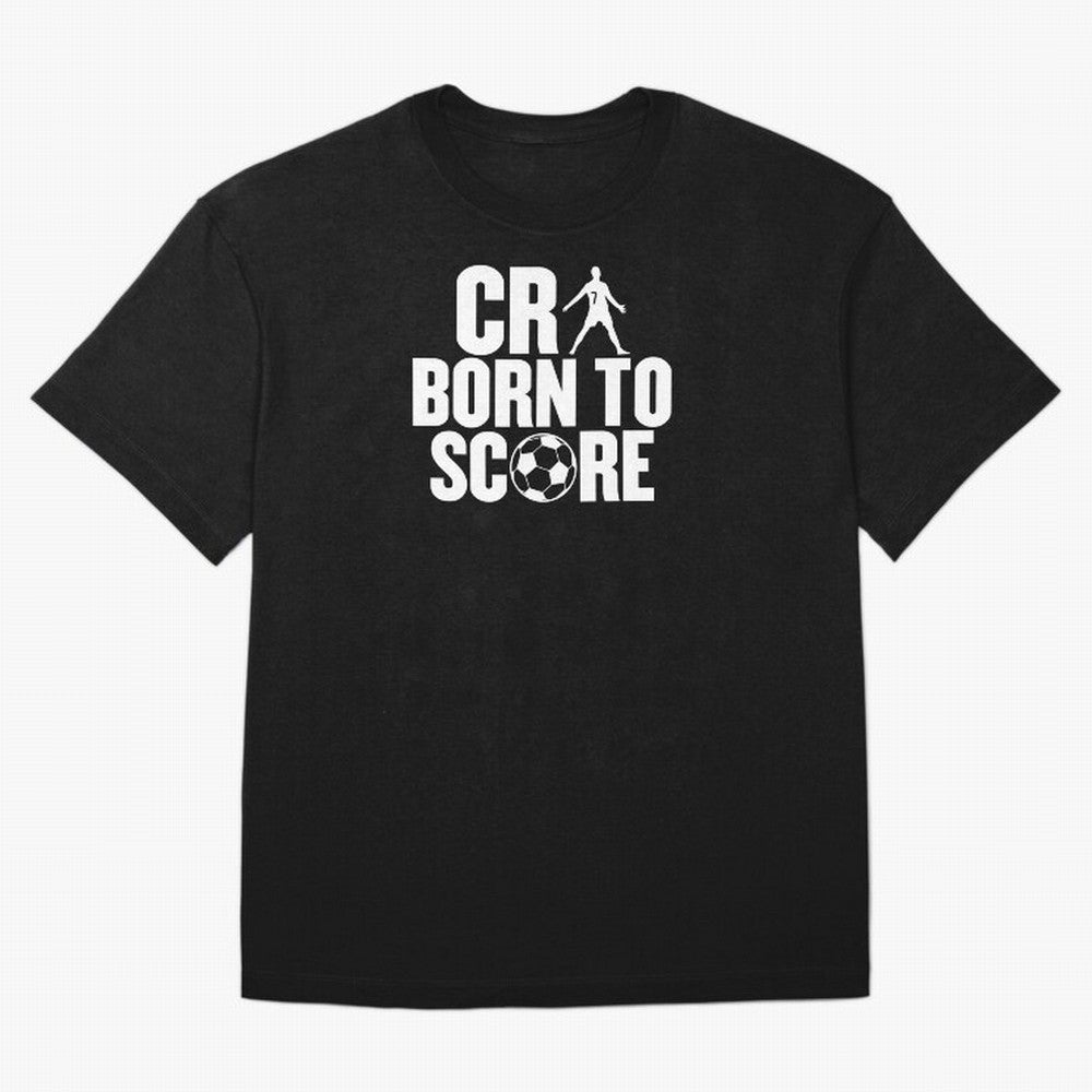 Cr7 Born To Score Oversized T-Shirt Celebrate Every Goal in FIFA World Cup 2026 USA Canada Mexico Spirit, Connected to France, Messi, Tournament Hype, Historic Matchups, Family Viewing Parties and Global Sports Pride; Made for Collectors Who Enjoy
