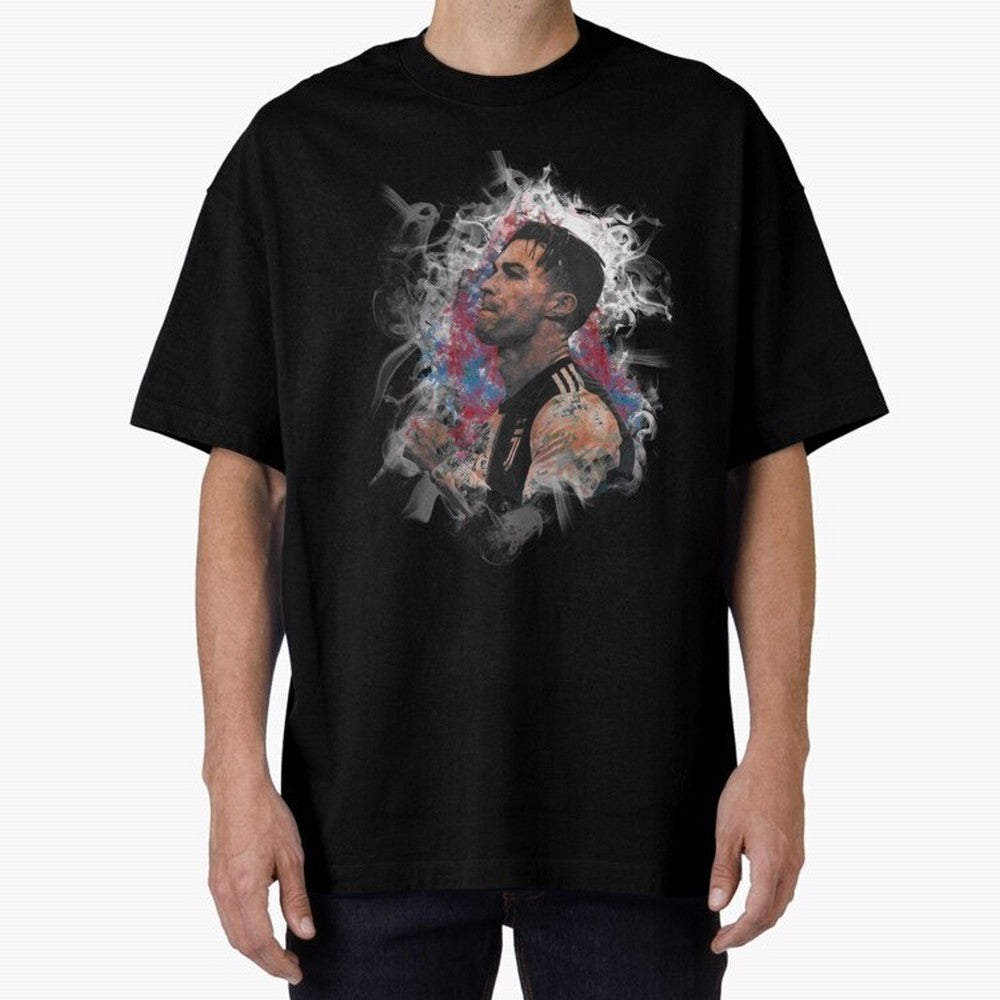 Cristiano Ronaldo pop art painting of ronaldo Oversized T-Shirt Bring Legendary Rivalry Energy to FIFA World Cup 2026 Built around CR7, England, France and Netherlands Energy, Stadium Memories, Football Loyalty, International Chants and