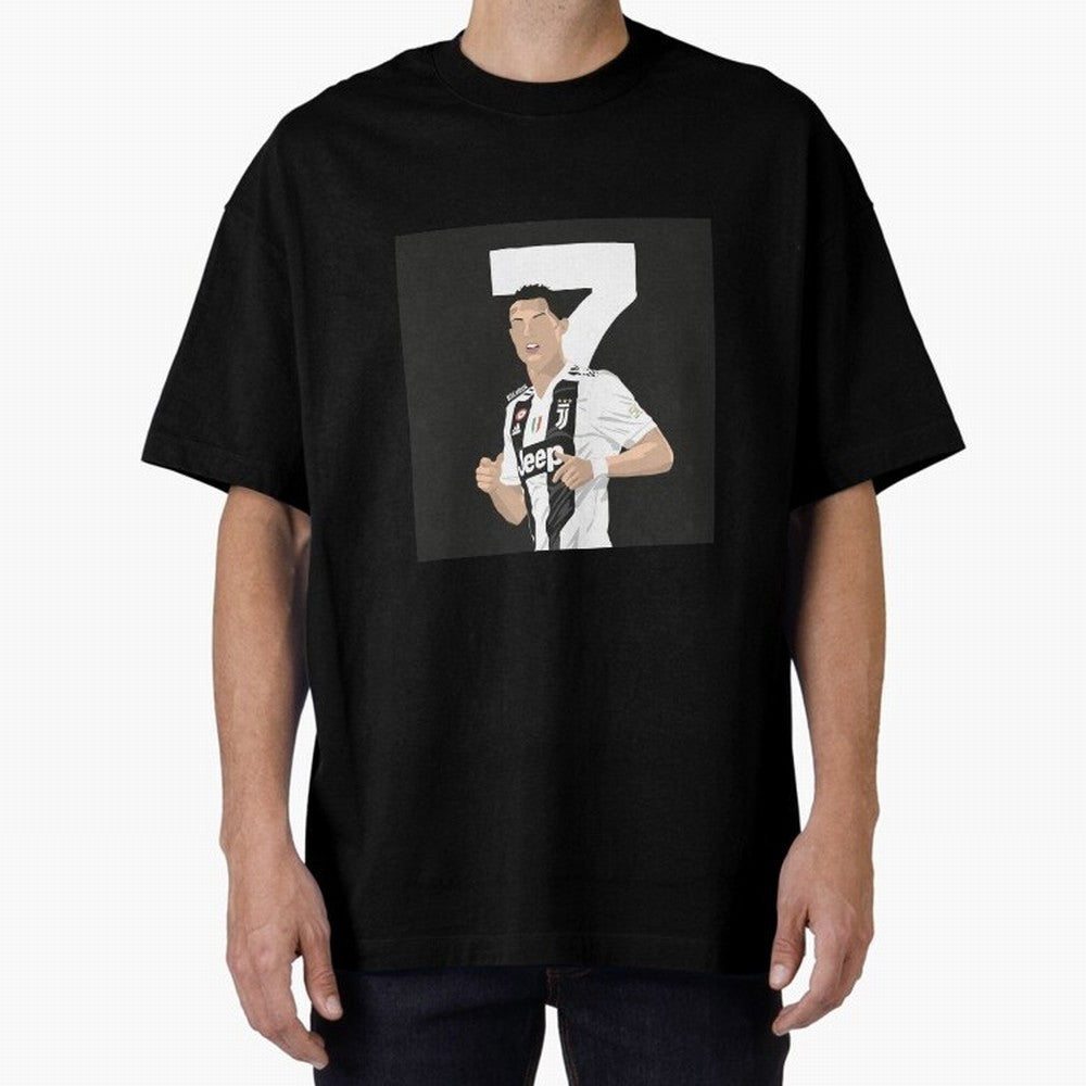 Cristiano Ronaldo Oversized T-Shirt Celebrate National Team Dreams in Global Football Passion for FIFA World Cup 2026 Group Stage, with Neymar, England and Germany, Match Day Excitement, Supporter Culture, Golden Goals and Global Football Passion;