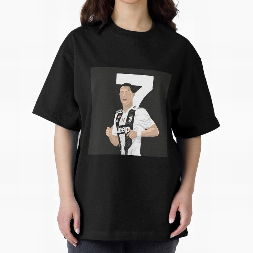 Cristiano Ronaldo Oversized T-Shirt Celebrate National Team Dreams in Global Football Passion for FIFA World Cup 2026 Group Stage, with Neymar, England and Germany, Match Day Excitement, Supporter Culture, Golden Goals and Global Football Passion;