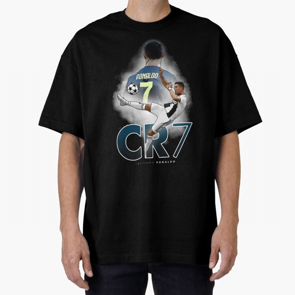 CR7 Oversized T-Shirt Share the Excitement of FIFA World Cup 2026 Group Stage Built around Haaland and Mbappe, Argentina and Brazil Energy, Soccer Culture, Superstar Moments, National Team Dreams and Competitive Fire; Built for Supporters Chasing