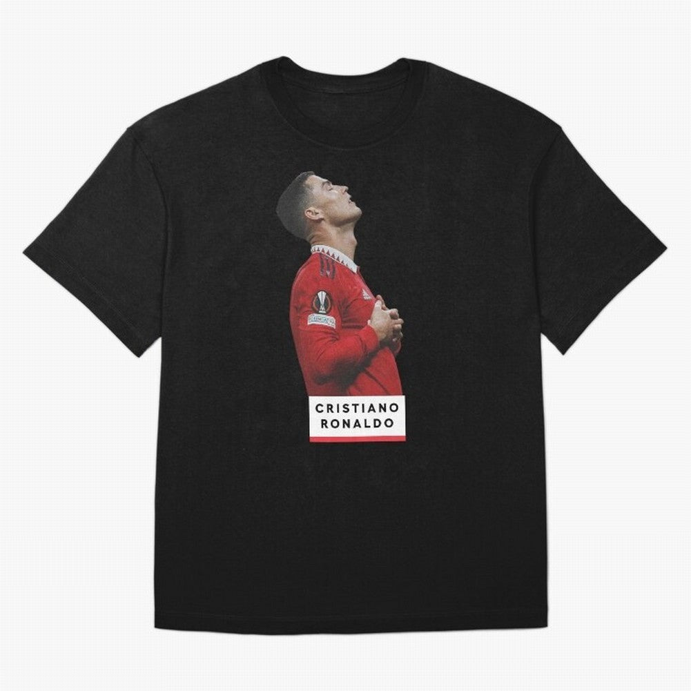 New Celebration Ronaldo Oversized T-Shirt Represent Fans Who Live for FIFA World Cup 2026 for Fans of Haaland and Mbappe and Germany, Bringing Retro Football Energy, Iconic Rivalries, Trophy Chase Drama and Stadium Atmosphere; Perfect for