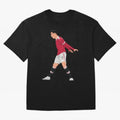 Cristiano Ronaldo Celebration Oversized T-Shirt Feel the Roar of FIFA World Cup 2026 Spirit, Highlighting England and Germany, Cristiano Ronaldo, Haaland and CR7, Football History, Final Match Energy, Crowd Noise and Once in a Lifetime Moments;