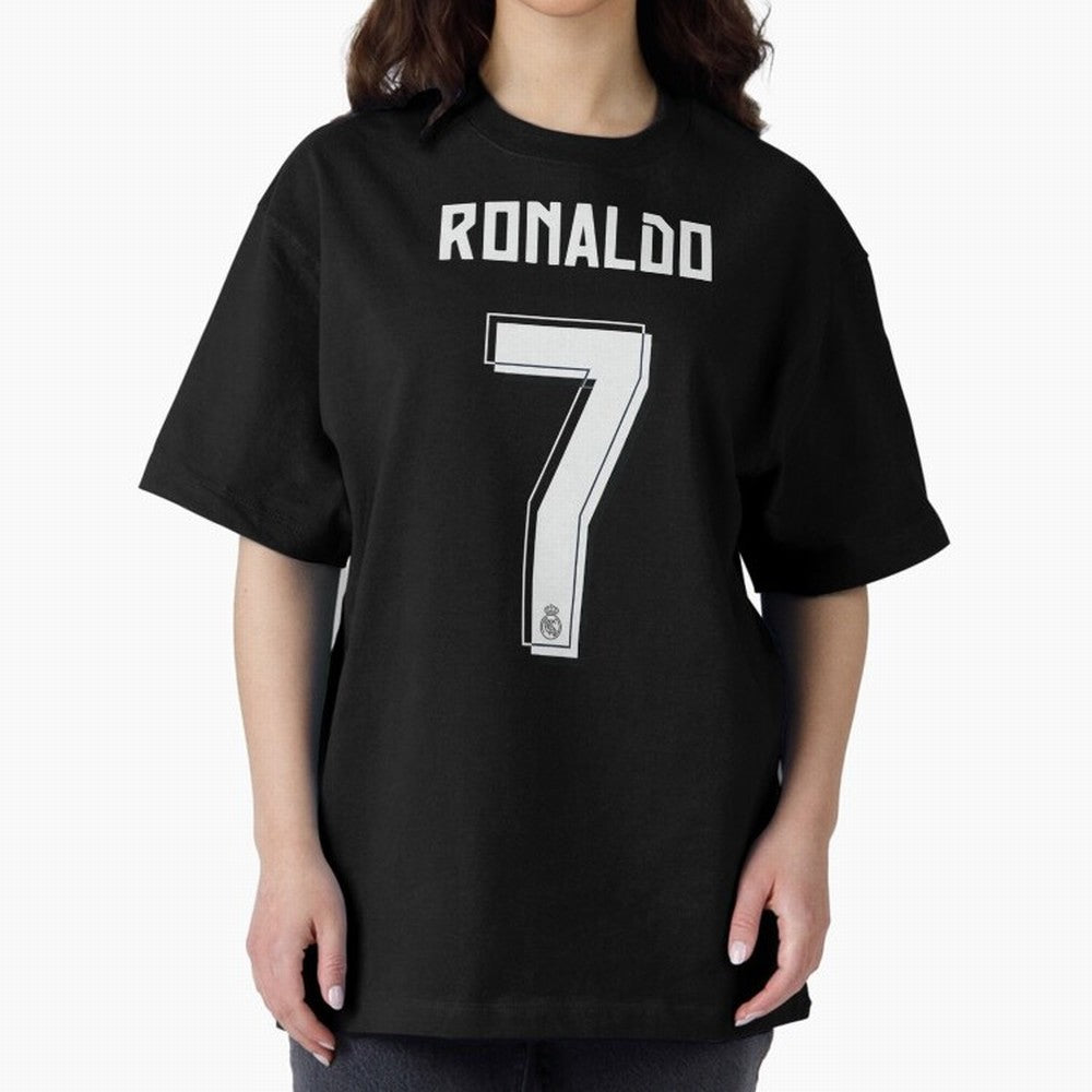 CR7, Cristiano Ronaldo, Cristiano, Ronaldo, oro, portugal, 7, number, dorsal Oversized T-Shirt Treasure the FIFA World Cup 2026 Group Stage Journey through CR7 Highlights, England Pride, Football History, Final Match Energy, Crowd Noise and Once in
