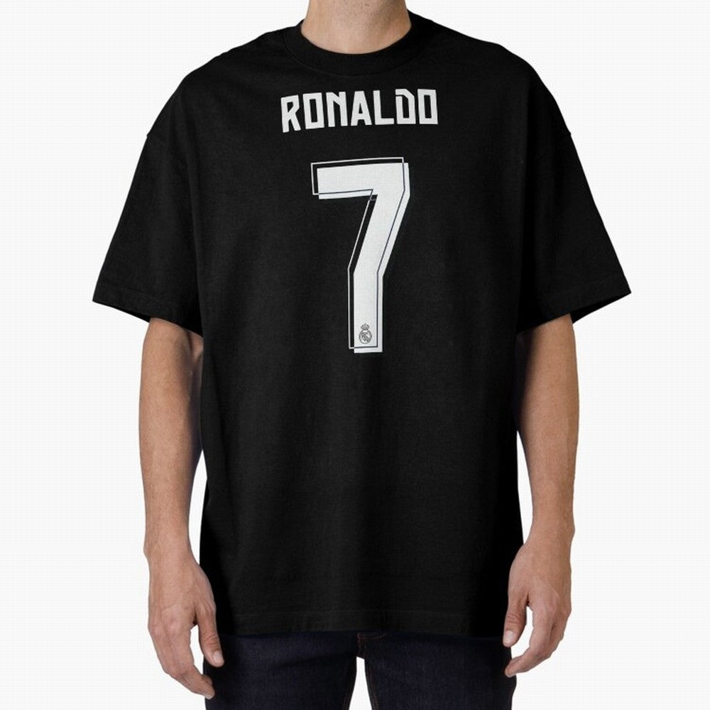 CR7, Cristiano Ronaldo, Cristiano, Ronaldo, oro, portugal, 7, number, dorsal Oversized T-Shirt Treasure the FIFA World Cup 2026 Group Stage Journey through CR7 Highlights, England Pride, Football History, Final Match Energy, Crowd Noise and Once in