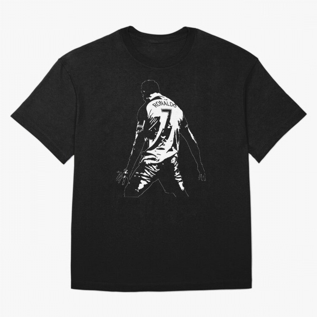 CRISTIANO RONALDO Oversized T-Shirt Show Your Love for Match Day Hype around FIFA World Cup 2026, Haaland and Mbappe, Brazil, Football History, Final Match Energy, Crowd Noise and Once in a Lifetime Moments; Ideal for Passionate Fans Who Love