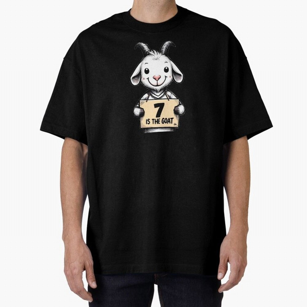 Cristiano Ronaldo GOAT Oversized T-Shirt Show Fan Pride Across FIFA World Cup 2026 for Fans of Cristiano Ronaldo, Haaland and CR7 and France, Bringing Champion Mindset, Group Stage Buzz, Knockout Tension and Passionate Fan Culture; Perfect for