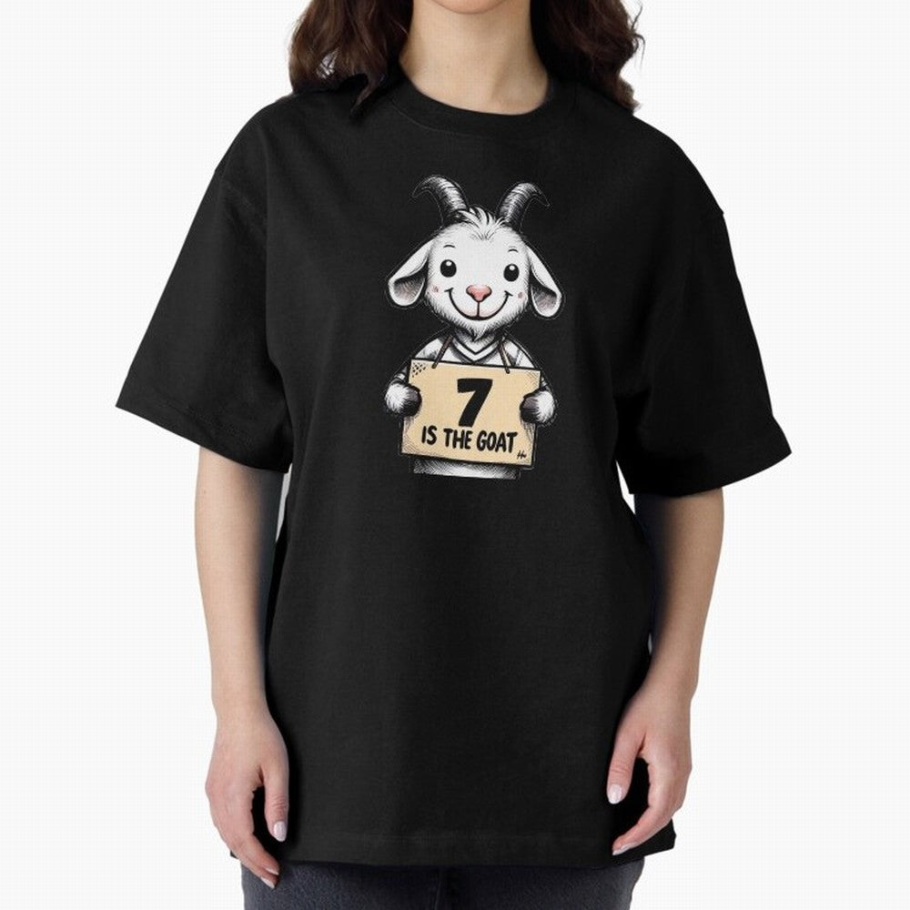 Cristiano Ronaldo GOAT Oversized T-Shirt Show Fan Pride Across FIFA World Cup 2026 for Fans of Cristiano Ronaldo, Haaland and CR7 and France, Bringing Champion Mindset, Group Stage Buzz, Knockout Tension and Passionate Fan Culture; Perfect for