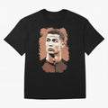 Cristiano Ronaldo Vexel Painting Oversized T-Shirt Bring a Champion Mindset to FIFA World Cup 2026 Group Stage Spirit, Connected to Portugal, Neymar, Tournament Hype, Historic Matchups, Family Viewing Parties and Global Sports Pride; Made for
