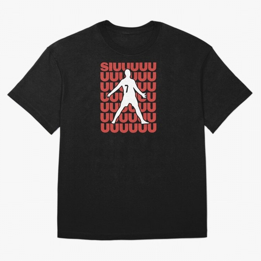 SIUUUUUU! Ronaldo Oversized T-Shirt Relive Match Day Hype around FIFA World Cup 2026, Cristiano Ronaldo, Argentina, France and Brazil, Stadium Memories, Football Loyalty, International Chants and Championship Tradition; Perfect for People Who Love