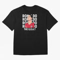 Ronaldo The Goat Oversized T-Shirt Remember FIFA World Cup 2026 for Fans of Messi, CR7 and Mbappe and Brazil, Portugal and Argentina, Bringing Tournament Hype, Historic Matchups, Family Viewing Parties and Global Sports Pride; Created for Match Day