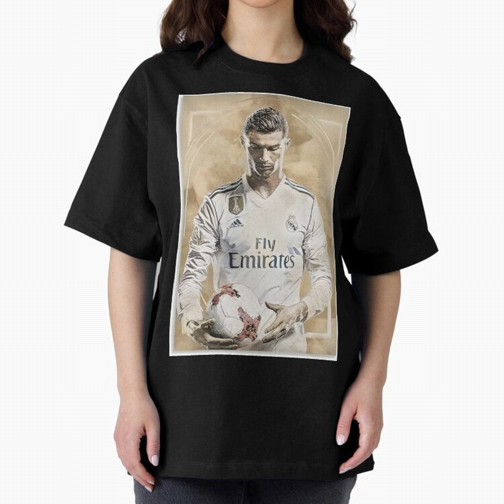 Cr7 Oversized T-Shirt Cheer for the FIFA World Cup 2026 USA Canada Mexico Journey through CR7 Highlights, Germany Pride, Champion Mindset, Group Stage Buzz, Knockout Tension and Passionate Fan Culture; Great for Supporters Who Love Legendary
