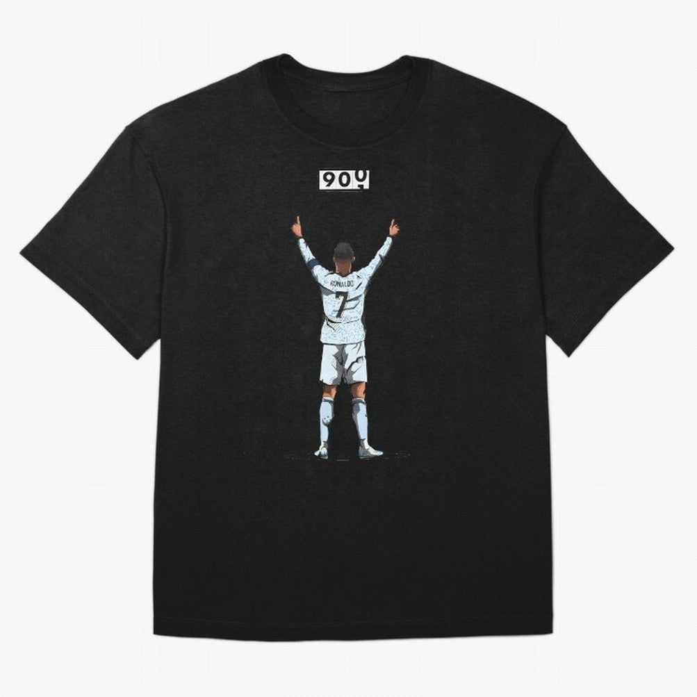 Ronaldo 900 Goals Celebration Iconic Football Design Oversized T-Shirt Treasure FIFA World Cup 2026 Inspired by Haaland, Argentina, France and Brazil Energy, Stadium Chants, National Pride, Trophy Dreams and Unforgettable Football Memories; Great