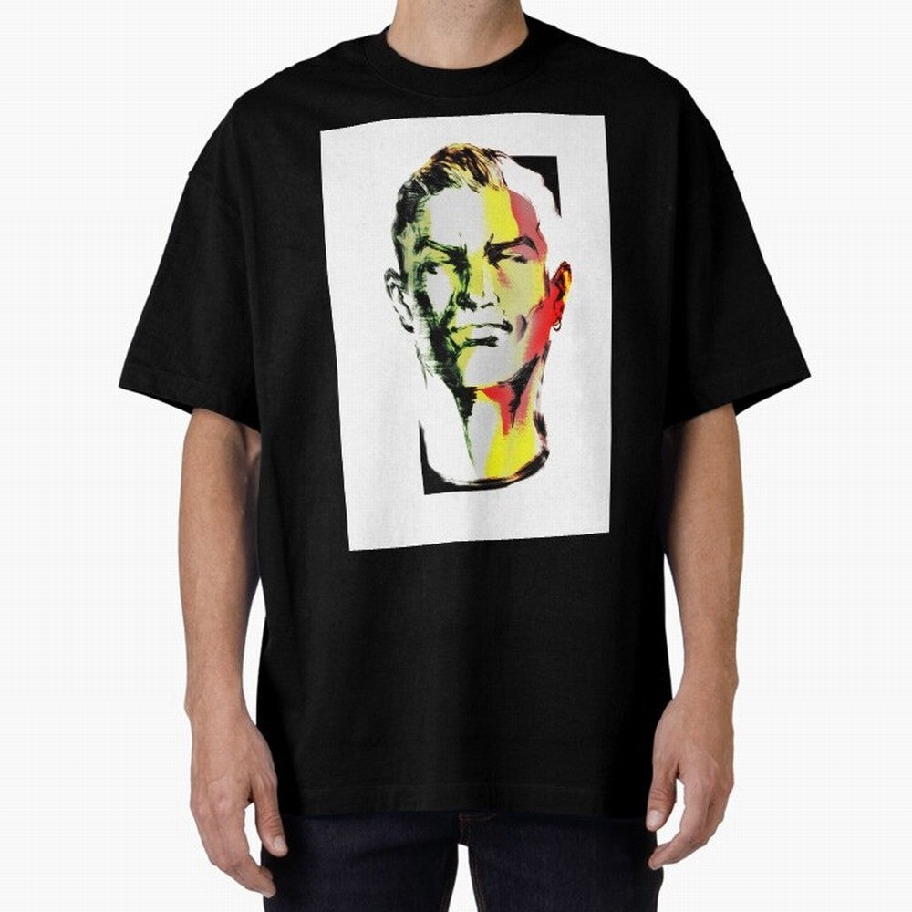 Cristiano Oversized T-Shirt Keep Football History Alive during Global Football Passion for FIFA World Cup 2026, Highlighting Messi, Brazil, Supporter Pride, Iconic Celebrations, Legendary Names and Global Match Day Energy; Ideal for Fans Who Follow