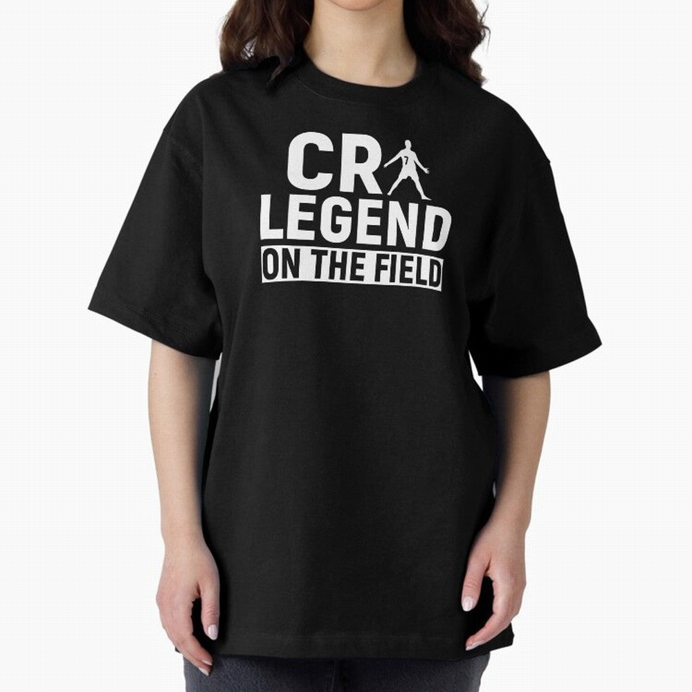 Cr7 Legend On The Field Oversized T-Shirt Celebrate Unforgettable Nights in the FIFA World Cup 2026 Group Stage Journey through Neymar Highlights, Argentina Pride, Football History, Final Match Energy, Crowd Noise and Once in a Lifetime Moments;