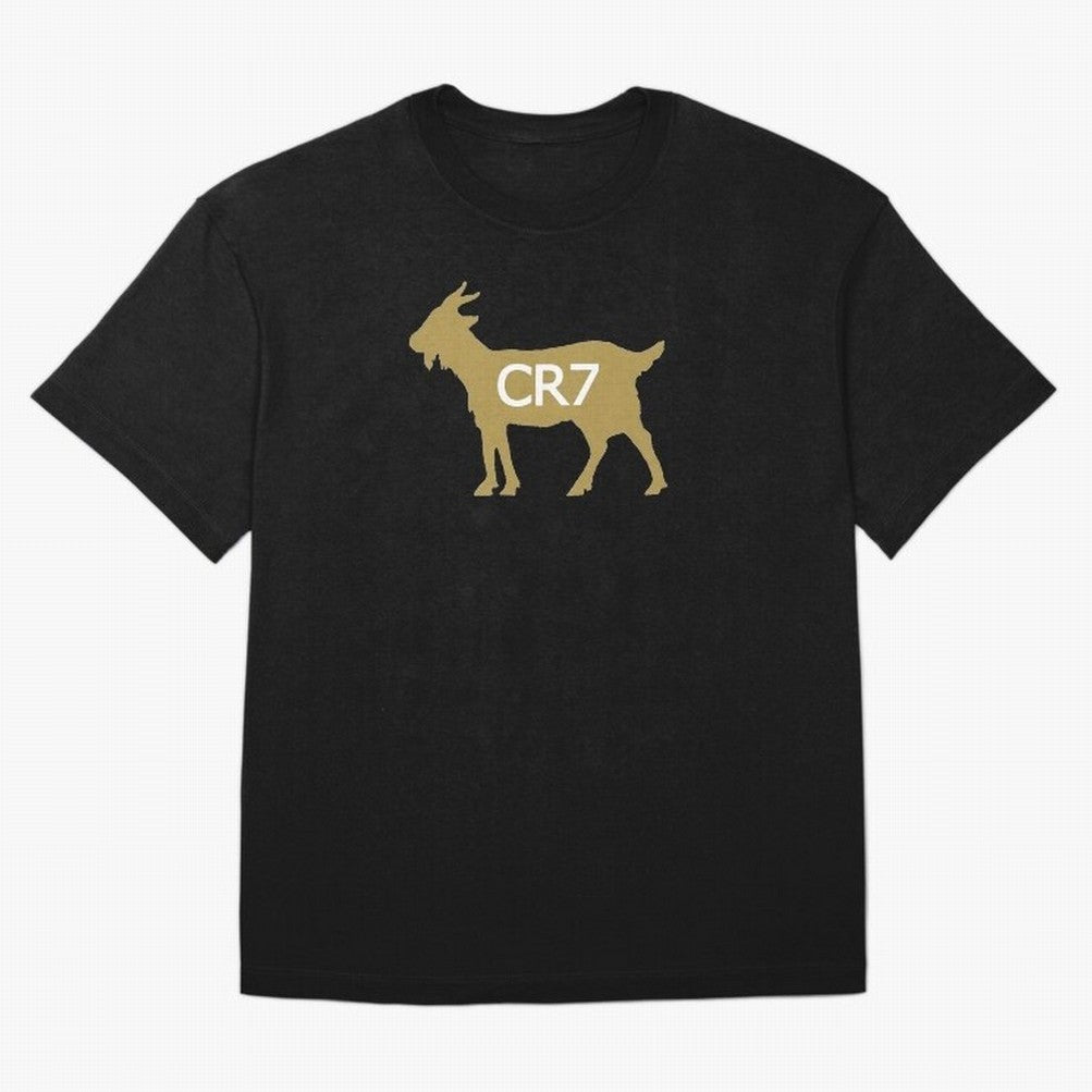 CR7 GOAT Gold B Oversized T-Shirt Fuel the Hype around Match Day Hype around FIFA World Cup 2026 USA Canada Mexico, Messi and Cristiano Ronaldo, England and Germany, Classic Soccer Heritage, Championship Pressure, Fan Loyalty and International