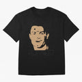 Portugal Football Captain Cristiano Ronaldo Vector Illustration Oversized T-Shirt Join the Countdown to Match Day Hype around FIFA World Cup 2026, Mbappe and Neymar, Brazil, Portugal and Argentina, Soccer Culture, Superstar Moments, National Team