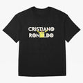 Cristiano Ronaldo Oversized T-Shirt Fuel Your Fan Pride for FIFA World Cup 2026 Group Stage Celebrating Messi, Neymar and Mbappe, England and Germany Energy, Sports Nostalgia, International Competition, Famous Players and Unforgettable Victories;