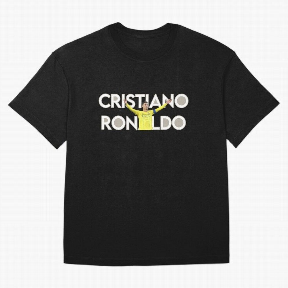 Cristiano Ronaldo Oversized T-Shirt Fuel Your Fan Pride for FIFA World Cup 2026 Group Stage Celebrating Messi, Neymar and Mbappe, England and Germany Energy, Sports Nostalgia, International Competition, Famous Players and Unforgettable Victories;