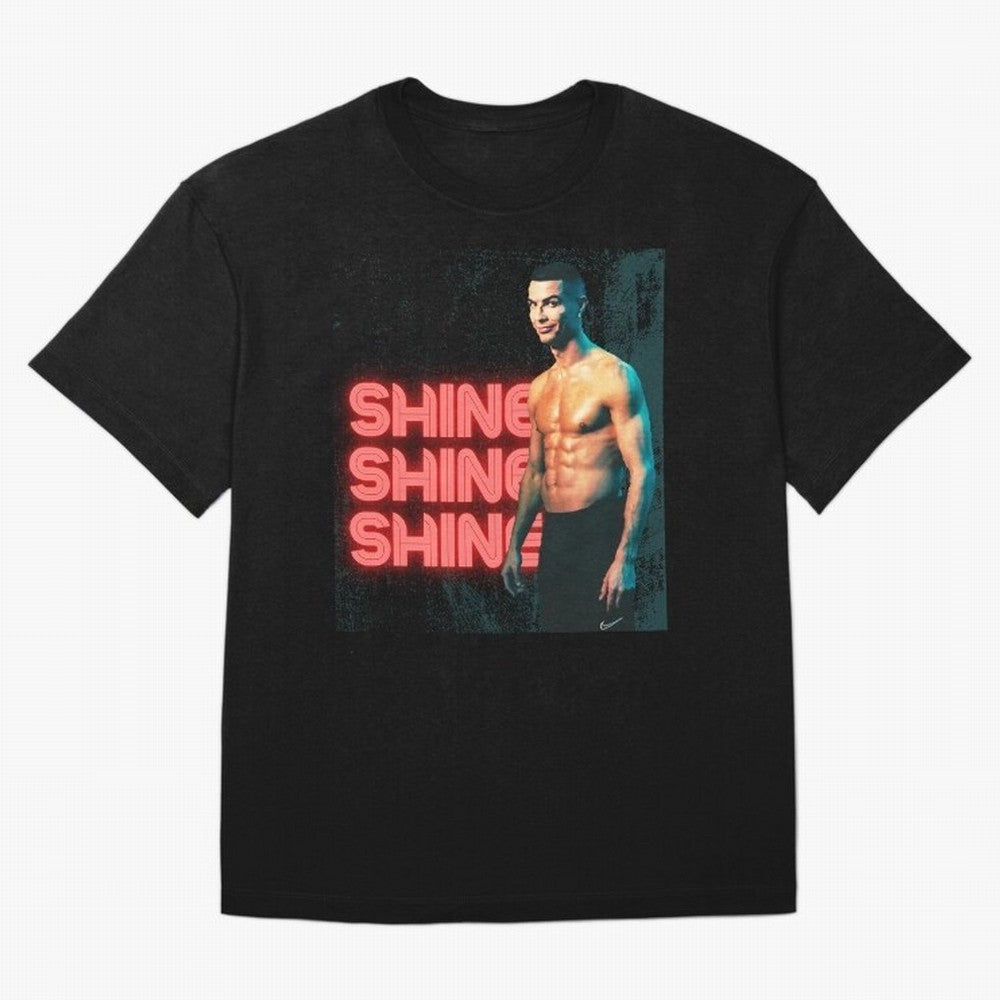 Cristiano Ronaldo Shine Oversized T-Shirt Share the Excitement of FIFA World Cup 2026 Group Stage for Fans of Haaland and Mbappe and Spain and Netherlands, Bringing Fan Favorite Moments, National Team Passion, Big Match Drama and Soccer History;