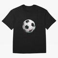 Kick Power Football Design | Classic Soccer Ball Sports Artwork Oversized T-Shirt Celebrate Fan Favorites in FIFA World Cup 2026 USA Canada Mexico Centered on Neymar, Argentina, France and Brazil Energy, Match Day Excitement, Supporter Culture,