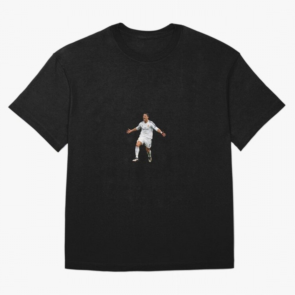 Ronaldo real madrid Oversized T-Shirt Remember Match Day Hype around FIFA World Cup 2026 Group Stage, Mbappe, Brazil, Vintage Soccer Flavor, Modern Football Stars, National Flags and Final Night Emotion; Ideal for Football Dads, Football Moms,