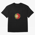 Portugal Oversized T-Shirt Bring Stadium Energy to FIFA World Cup 2026 Highlighting Messi, Brazil, Portugal and Argentina Energy, Championship Spirit, Famous Goals, Roaring Crowds and International Football Unity; Ideal for Passionate Fans Who Love