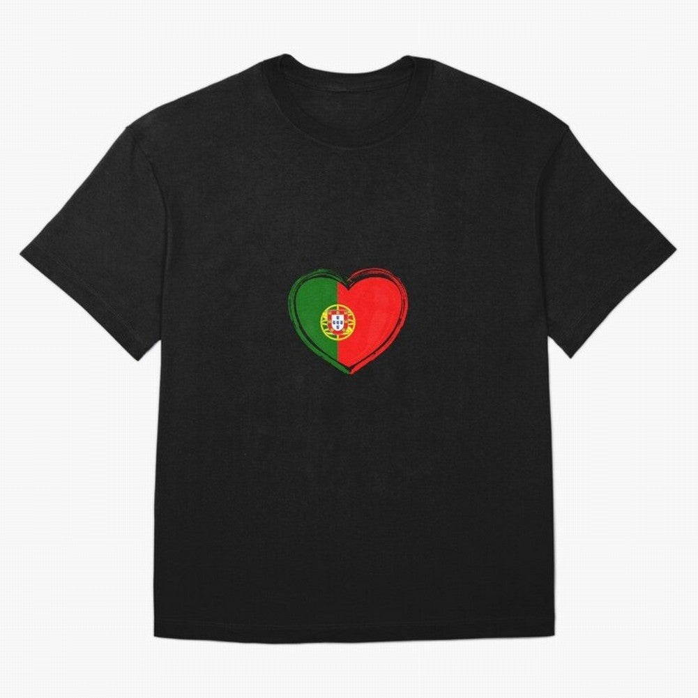 Portugal Oversized T-Shirt Celebrate Football Dreams Across Global Football Passion for FIFA World Cup 2026 Group Stage, Centered on Haaland, Portugal, Global Supporter Spirit, Legendary Goals, National Colors and Tournament Celebration; Perfect