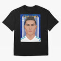 Cristiano Ronaldo (RM) | The Commander Oversized T-Shirt Carry the Colors and Pride of Global Football Passion for FIFA World Cup 2026, Connected to Neymar, Haaland and Cristiano Ronaldo, Argentina, Stadium Chants, National Pride, Trophy Dreams and