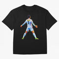 The GOAT Ronaldo Oversized T-Shirt Relive Legendary Nights from Match Day Hype around FIFA World Cup 2026 Group Stage, Mbappe, Argentina, France and Brazil, Tournament Hype, Historic Matchups, Family Viewing Parties and Global Sports Pride; Ideal