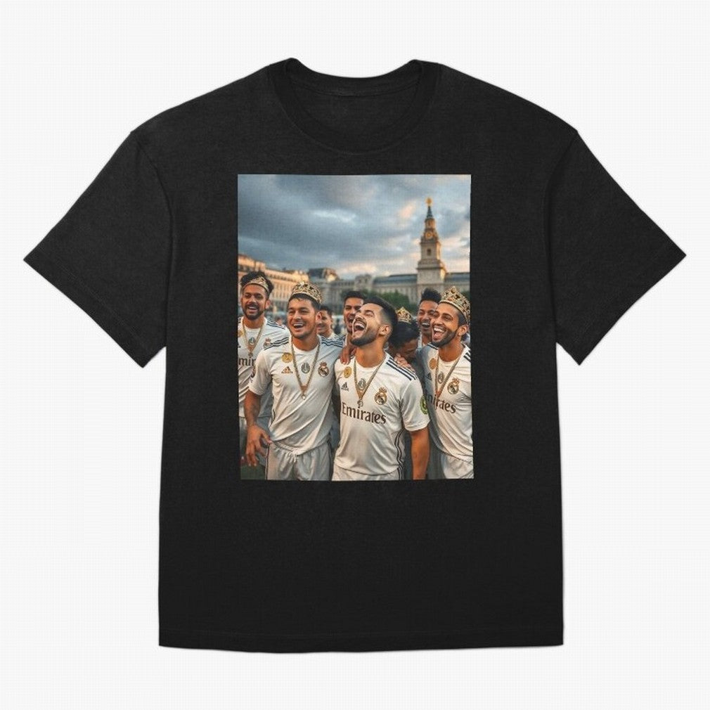 Derb¨ª Real Madrid Oversized T-Shirt Fuel the FIFA World Cup 2026 Journey through Messi, Neymar and Mbappe Highlights, England, France and Netherlands Pride, Retro Football Energy, Iconic Rivalries, Trophy Chase Drama and Stadium Atmosphere;