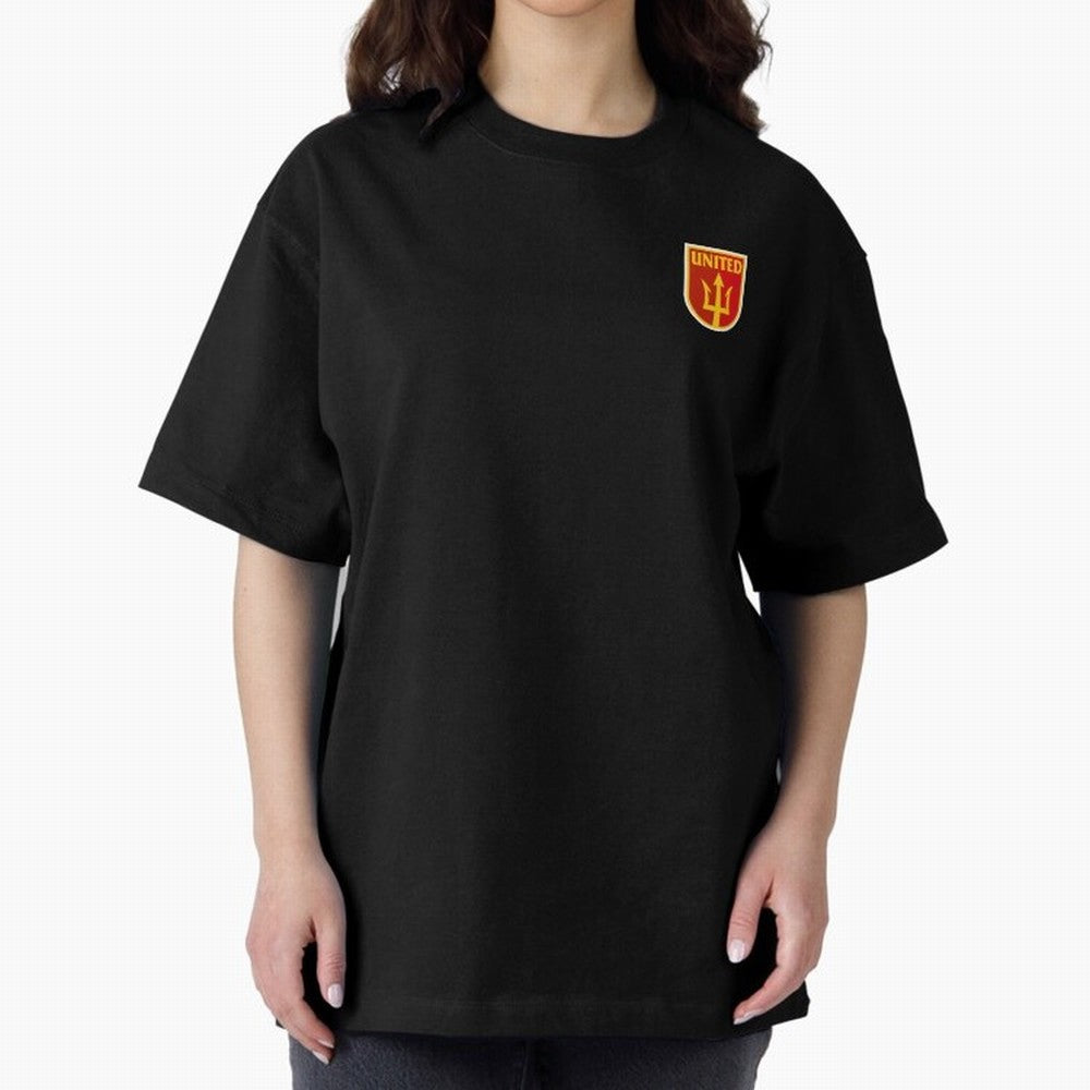 Manchester United Classic Shield Oversized T-Shirt Unlock Match Day Hype around FIFA World Cup 2026 Group Stage, Messi, Neymar and Mbappe, Argentina and Brazil, Stadium Chants, National Pride, Trophy Dreams and Unforgettable Football Memories;