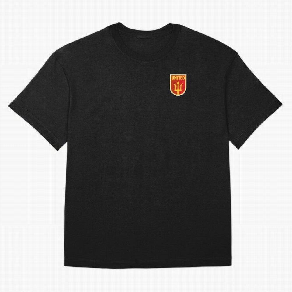 Manchester United Classic Shield Oversized T-Shirt Unlock Match Day Hype around FIFA World Cup 2026 Group Stage, Messi, Neymar and Mbappe, Argentina and Brazil, Stadium Chants, National Pride, Trophy Dreams and Unforgettable Football Memories;