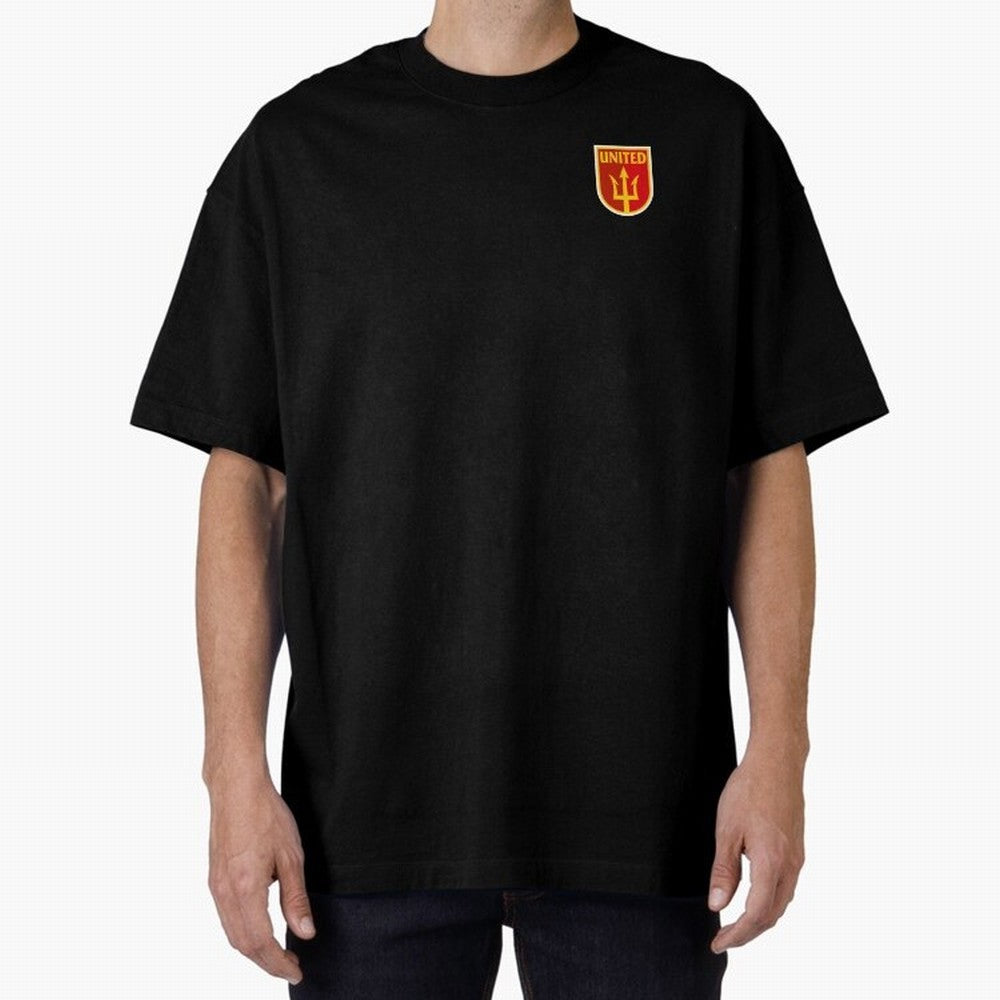 Manchester United Classic Shield Oversized T-Shirt Unlock Match Day Hype around FIFA World Cup 2026 Group Stage, Messi, Neymar and Mbappe, Argentina and Brazil, Stadium Chants, National Pride, Trophy Dreams and Unforgettable Football Memories;