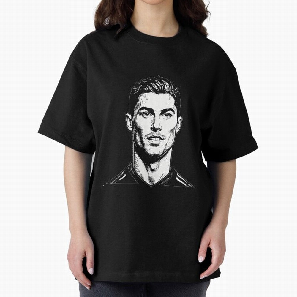 Cristiano Ronaldo Oversized T-Shirt Create FIFA World Cup 2026 Group Stage for Fans of Messi, CR7 and Mbappe and Netherlands, Bringing Classic Soccer Heritage, Championship Pressure, Fan Loyalty and International Pride; Created for Match Day