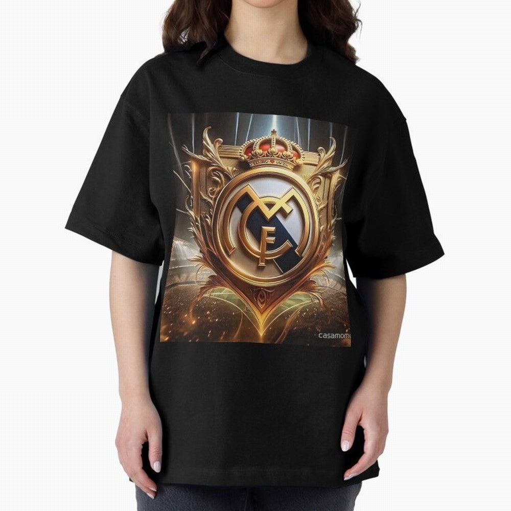 Galaxy of Real Madrid Oversized T-Shirt Showcase the FIFA World Cup 2026 Group Stage Journey through Mbappe and Neymar Highlights, England Pride, Game Day Rituals, Football Legends, Country Pride and the Road to the Final; Made for Collectors Who