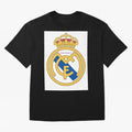 Real Madrid Gold Oversized T-Shirt Celebrate Unforgettable Nights in Global Football Passion for FIFA World Cup 2026 USA Canada Mexico, Inspired by Neymar, France and Portugal, Global Supporter Spirit, Legendary Goals, National Colors and