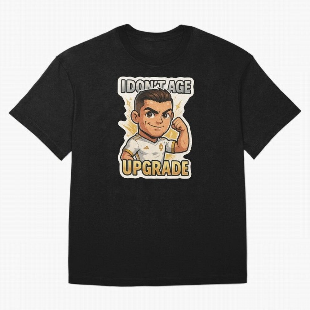 I Dont Age Upgrade Oversized T-Shirt Bring Champion Energy into FIFA World Cup 2026 Group Stage Connected to Mbappe and Neymar, Portugal, Spain and Germany Energy, Supporter Pride, Iconic Celebrations, Legendary Names and Global Match Day Energy;