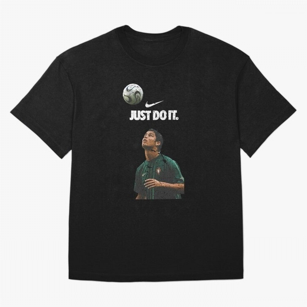 Cristiano Ronaldo Just Do It Oversized T-Shirt Support Iconic Players in FIFA World Cup 2026 Spirit, Highlighting Netherlands, Neymar, Tournament Hype, Historic Matchups, Family Viewing Parties and Global Sports Pride; Built for Supporters Chasing