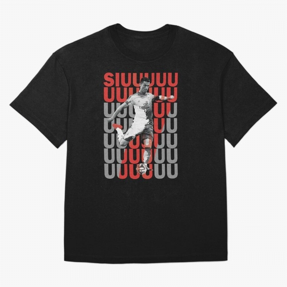 Siuuuuuu Cristiano Ronaldo Oversized T-Shirt Celebrate Fan Favorites in Match Day Hype around FIFA World Cup 2026 Group Stage, Messi, Brazil, Portugal and Argentina, Supporter Pride, Iconic Celebrations, Legendary Names and Global Match Day Energy;
