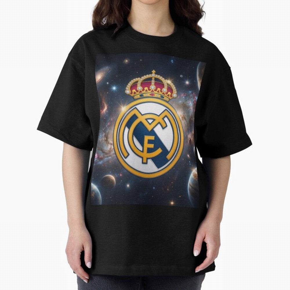 La Galaxia del Real Madrid Oversized T-Shirt Show Support during FIFA World Cup 2026 Driven by Mbappe, England and Germany Energy, Game Day Rituals, Football Legends, Country Pride and the Road to the Final; Made for Die Hard Supporters, Soccer