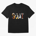 Cristiano Ronaldo Greatest Football Player Of All Time Oversized T-Shirt Celebrate Unforgettable Nights in FIFA World Cup 2026 Spirit, Centered on France, CR7, Championship Spirit, Famous Goals, Roaring Crowds and International Football Unity;