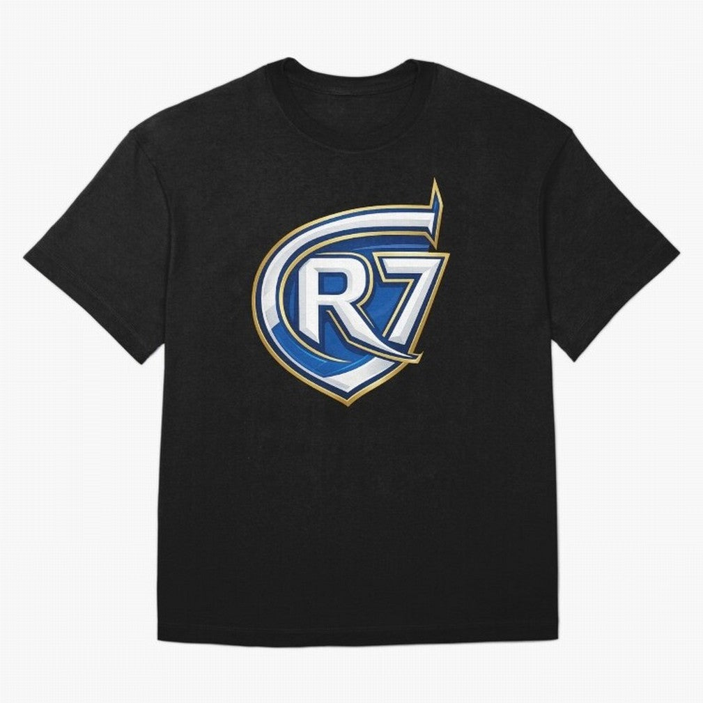 CR7 Minimal Power Logo Oversized T-Shirt Elevate FIFA World Cup 2026 USA Canada Mexico Spirit, Centered on Argentina, France and Brazil, Haaland, Tournament Hype, Historic Matchups, Family Viewing Parties and Global Sports Pride; Created for Match