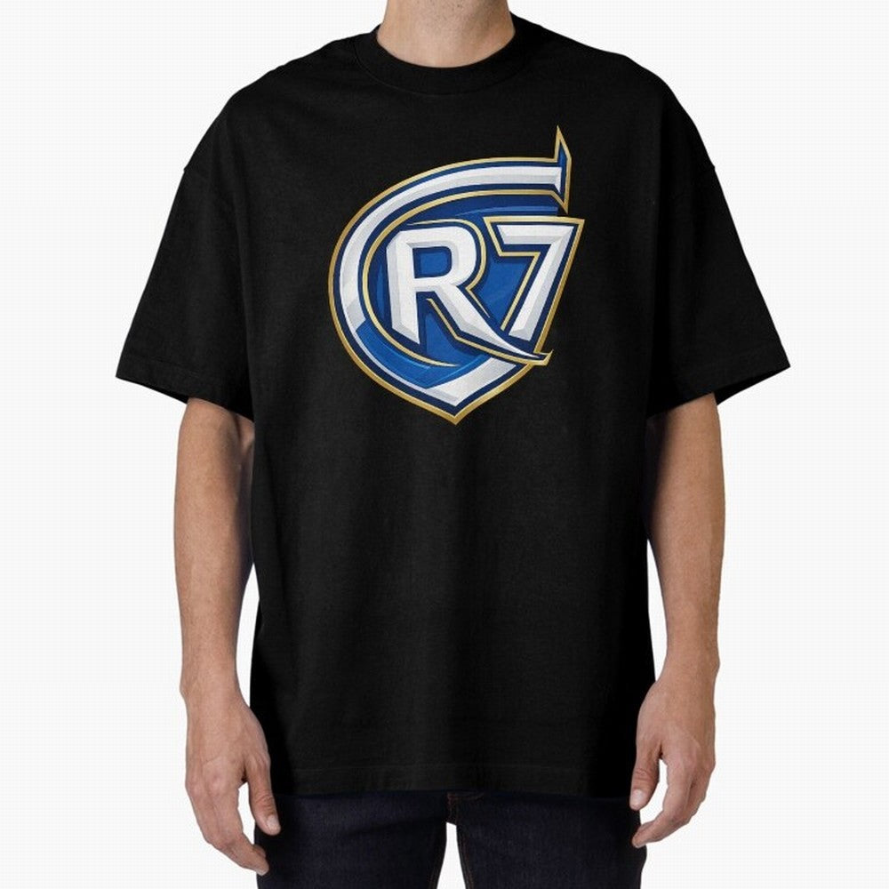 CR7 Minimal Power Logo Oversized T-Shirt Elevate FIFA World Cup 2026 USA Canada Mexico Spirit, Centered on Argentina, France and Brazil, Haaland, Tournament Hype, Historic Matchups, Family Viewing Parties and Global Sports Pride; Created for Match
